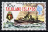 Falkland Islands 1974 35th Anniversary of Battle of the River Plate 16p with wmk Crown to right of CA unmounted mint, SG 310w