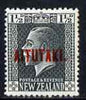 Cook Islands - Aitutaki 1917-20 KG5 1.5d slate mounted mint SG21