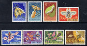 Rumania 1963 Bee-Keeping & Silkworm Breeding set of 8 unmounted mint, SG 3080-87, Mi 2214-21*