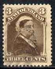 Newfoundland 1887-88 Queen Victoria 3c brown used SG52