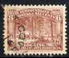 Newfoundland 1897 400th Anniversary Logging 6c red-brown used SG71