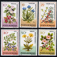 Rumania 1993 Medicinal Plants set of 6 unmounted mint, SG 5501-06, Mi 4866-71*