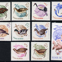 Rumania 1965 Migratory Birds set of 10 unmounted mint, SG 3303-12,,Mi 2430-39