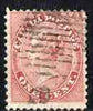 Quebec 1859 1c pale rose fine used SG29