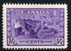 Canada 1942-48 KG6 War Effort 50c Munitions Factory unused (no gum) SG 387