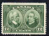 Canada 1927 Historical Issue 12c green mounted mint but light crease SG272