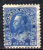Canada 1922-31 KG5 10c blue used SG 253