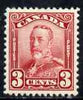 Canada 1928-29 KG5 3c lake mtd mint SG277