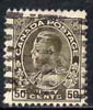 Canada 1911-22 KG5 50c sepia used SG215