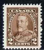 Canada 1935 KG5 2c brown mtd mint SG342