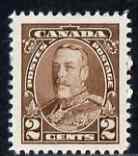 Canada 1935 KG5 2c brown mtd mint SG342