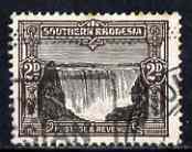 Southern Rhodesia 1931-37 KG5 2d Falls used SG17