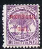 Samoa 1899-1900 Provisional Govt 2s6d reddish purple mtd mint SG 97