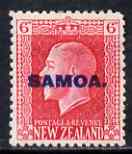 Samoa 1916-19 KG5 6d mtd mint SG 141