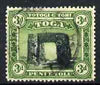 Tonga 1897 Trilith 3d used wmk upright SG44