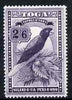 Tonga 1942-49 Parrot 2s6d Script CA mtd mint SG81