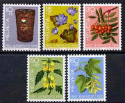 Switzerland 1975 Pro Juventute set of 5 unmounted mint SG J249-53
