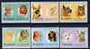 Ajman 1972 Cats & Dogs perf set of 6 unmounted mint (Mi 1762-67A)