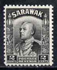 Sarawak 1934-41 Brooke 2c black unmounted mint SG 107a
