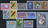 St Helena 1961-65 'Lace' definitive set complete 1d to £1 unmounted mint SG 176-80