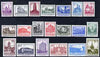 Rumania 1972 definitive set of 20 (Buildings & Monuments) unmounted mint SG 3929-47