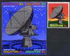 Singapore 1971 Opening of Satellite Earth Station set of 5 (se-tenant block & single) superb unmounted mint SG 160-64