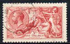 Great Britain 1913 Seahorse 5s well centred, good perfs with light cds cancel, a stunner cat £275