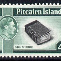 Pitcairn Islands 1940-51 KG6 Bounty Bible 4d unmounted mint SG5b