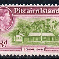 Pitcairn Islands 1940-51 KG6 School 8d unmounted mint SG6a