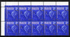 Malta 1965-70 Historical def 2d corner block of 10 showing a fine misplacement of the pink unmounted mint
