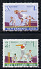 New Zealand 1969 Health - Cricket set of 2 unmounted mint SG 899-900