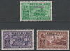 New Zealand 1936 Chamber of Commerce 1/2d, 4d & 6d opt'd SPECIMEN, without gum status unknown