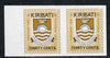 Kiribati 1981 Postage Due 1981 30c black & brown-ochre in superb unmounted mint IMPERF pair, SG D6var,