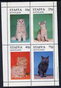 Staffa 1981 Cats perf,set of 4 values (10p to 75p) unmounted mint
