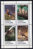 Staffa 1981 Birds of Prey #02 perf,set of 4 values (10p to 75p) unmounted mint