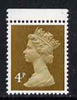 Great Britain 1971-99 Machin 4d ochre with phosphor omitted unmounted mint SG X861ey
