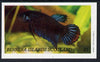 Bernera 1982 Tropical Fish imperf souvenir sheet (£1 value) unmounted mint