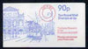 Great Britain 1979 Derby Mechanised Letter Office 90p booklet complete (Tramway Museum, Crich) with Cyl No. 25 no dot, SG FG7