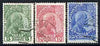 Liechtenstein 1912-15 Prince John set of 3 fine used, SG2-4 cat £32