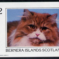 Bernera 1982 Cats imperf deluxe sheet (£2 value) unmounted mint