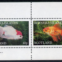 Bernera 1982 Ornamental Fish perf,set of 2 values (40p & 60p) unmounted mint