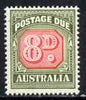 Australia 1958-60 Postage Due 8d very lightly mounted, SG D138