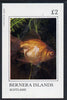 Bernera 1982 Ornamental Fish imperf deluxe sheet (£2 value) unmounted mint