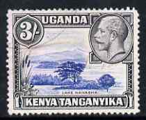 Kenya, Uganda & Tanganyika 1935-37 Lake Naivasha KG5 3s very fine used with lightest cancel, SG120 cat £15