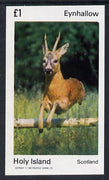 Eynhallow 1982 Deer imperf souvenir sheet (£1 value) unmounted mint