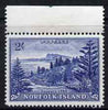 Norfolk Island 1959 Ball Bay 2s deep blue unmounted mint, SG12a