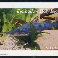 Eynhallow 1982 Tropical Fish imperf deluxe sheet (£2 value) unmounted mint