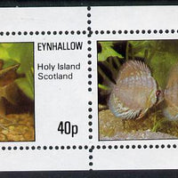 Eynhallow 1981 Tropical Fish perf,set of 2 values (40p & 60p) unmounted mint