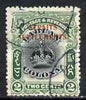 Malaya - Straits Settlements 1906-07 opt on Labuan 2c black & green cds used with good perfs for this issue, SG142a cat £325