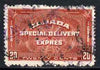 Canada 1930 Special Delivery 20c brown-red good used but ragged perfs, SG S6